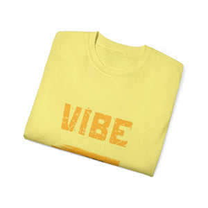 VIBE Coder T-Shirt — Retro Yellow Graphic Tee for Programmers