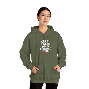 Keep Calm and Rebuild the Index Hoodie - Unisex Heavy Blend™ Hooded Sweatshirt