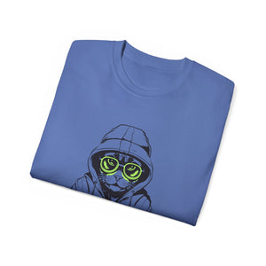 "Hacker Cat" Unisex Ultra Cotton Tee