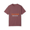 Unisex Garment-Dyed T-Shirt - 'Talk is Cheap, Show Me the Code'