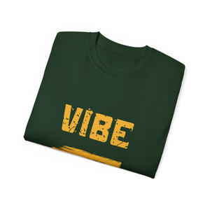 VIBE Coder T-Shirt — Retro Yellow Graphic Tee for Programmers