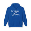 Licensed Listener Fleece Hoodie - Unisex Softstyle Hoodie for Thoughtful Conversations