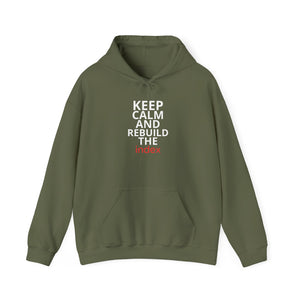 Keep Calm and Rebuild the Index Hoodie - Unisex Heavy Blend™ Hooded Sweatshirt