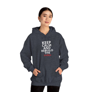 Keep Calm and Rebuild the Index Hoodie - Unisex Heavy Blend™ Hooded Sweatshirt