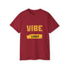 VIBE Coder T-Shirt — Retro Yellow Graphic Tee for Programmers - The Coding Cards
