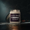 "Smells Like a Coding Genius" Scented Soy Candle, 9oz