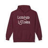Licensed Listener Fleece Hoodie - Unisex Softstyle Hoodie for Thoughtful Conversations
