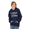 Licensed Listener Fleece Hoodie - Unisex Softstyle Hoodie for Thoughtful Conversations