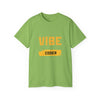 VIBE Coder T-Shirt — Retro Yellow Graphic Tee for Programmers