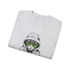 "Hacker Cat" Unisex Ultra Cotton Tee