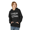 Licensed Listener Fleece Hoodie - Unisex Softstyle Hoodie for Thoughtful Conversations