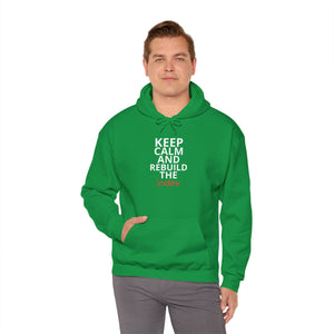 Keep Calm and Rebuild the Index Hoodie - Unisex Heavy Blend™ Hooded Sweatshirt