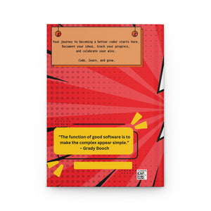 My Coding Journal" Hardcover Journal Matte