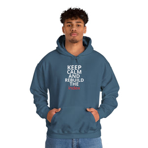 Keep Calm and Rebuild the Index Hoodie - Unisex Heavy Blend™ Hooded Sweatshirt