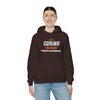 "Coding Because Therapy is Expensive" Unisex Heavy Blend™ Hooded Sweatshirt