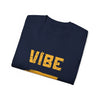 VIBE Coder T-Shirt — Retro Yellow Graphic Tee for Programmers