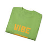 VIBE Coder T-Shirt — Retro Yellow Graphic Tee for Programmers