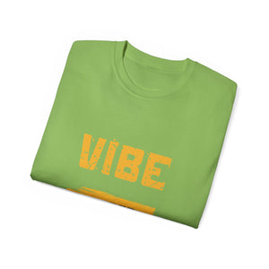 VIBE Coder T-Shirt — Retro Yellow Graphic Tee for Programmers