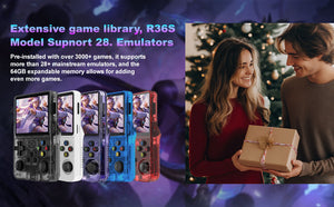 R36S Ultimate Retro Handheld Gaming Console - 15k Games Preinstalled