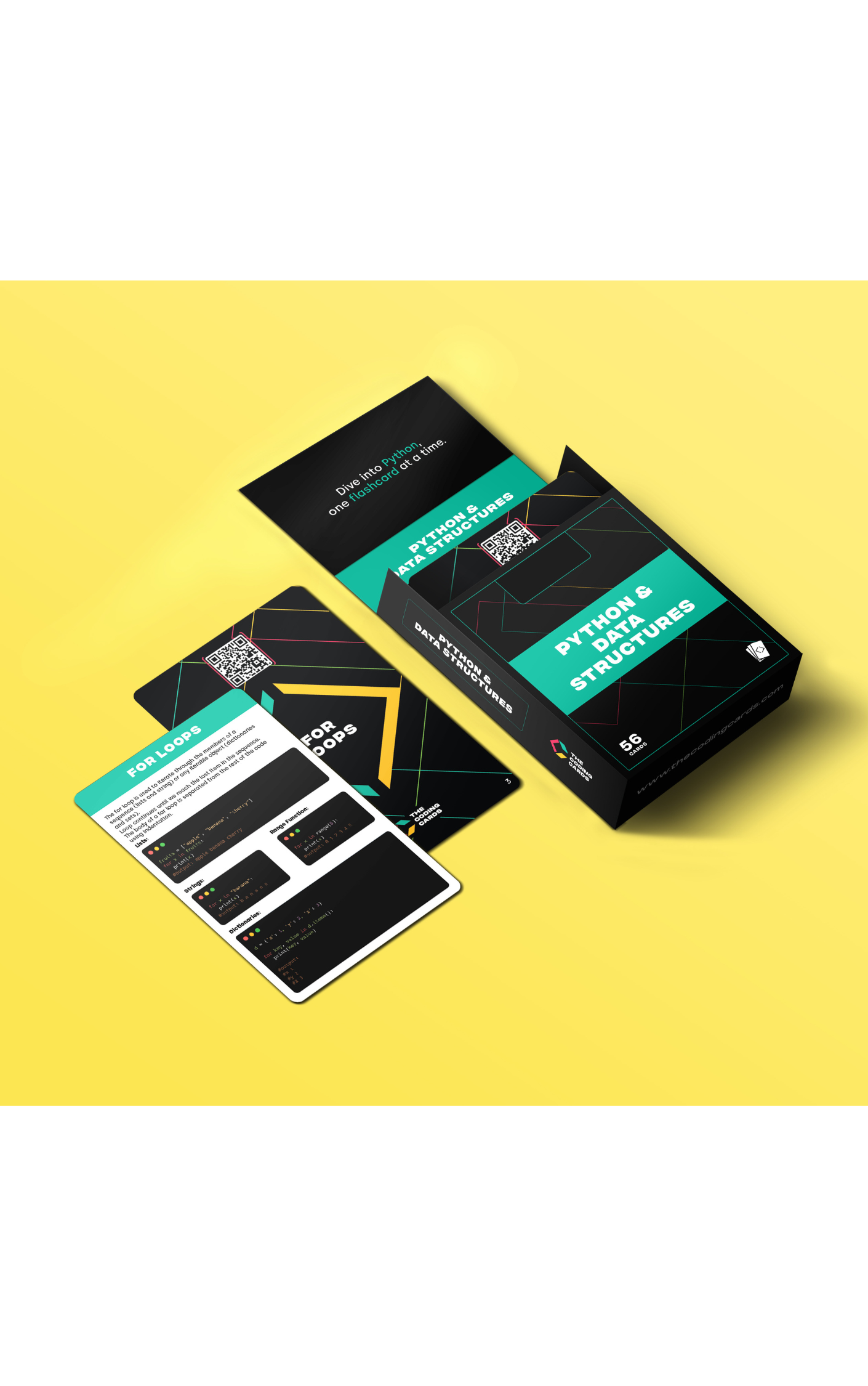 Python and Data Structure Flashcards – The Coding Cards